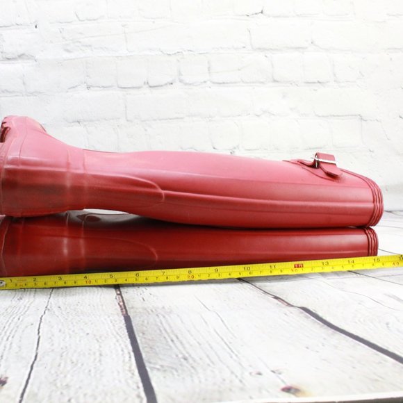 HUNTER Original Tall Waterproof Rain Boots Size 7 - Picture 7 of 9